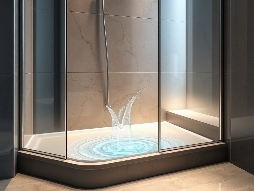 Spadki pod prysznicem walk-in: jak zaplanować i wykonać nachylenie dla skutecznego odwodnienia i komfortu użytkowania