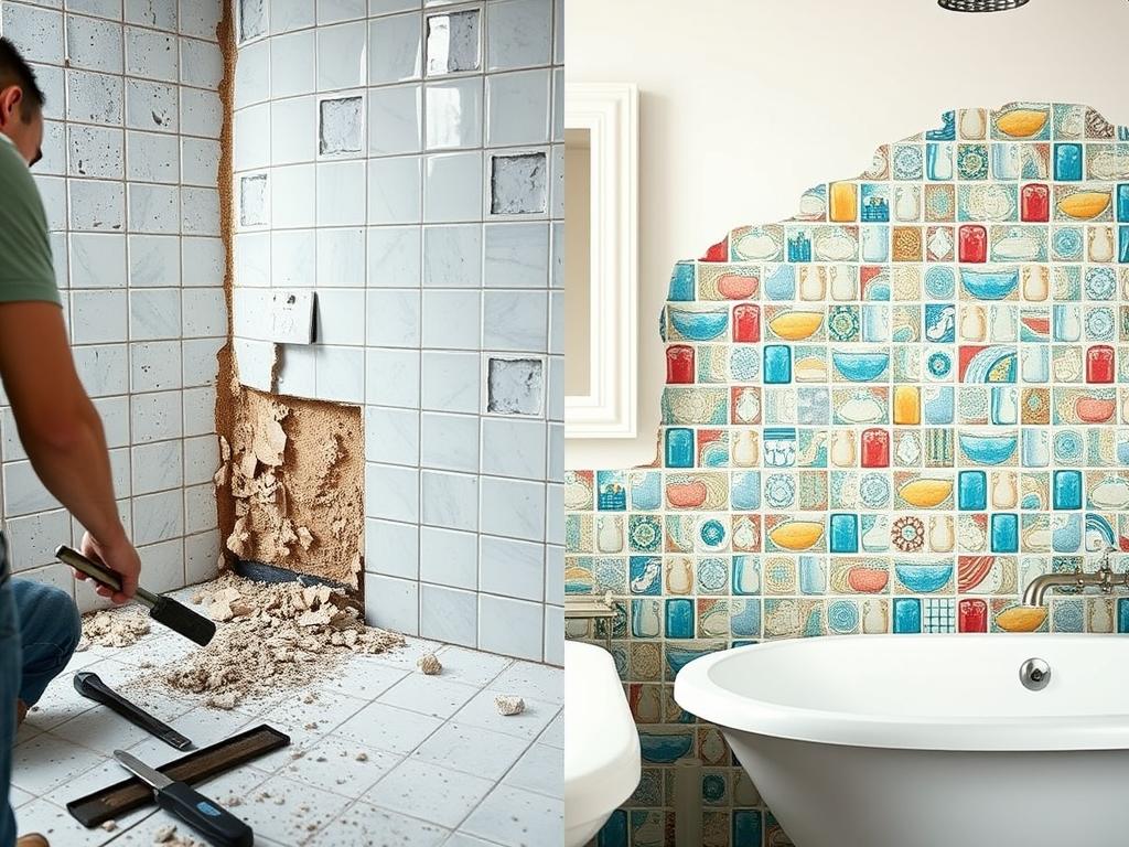 Skuwanie płytek czy układanie na stare — kiedy opłaca się wybrać każdą z metod przy remoncie łazienki