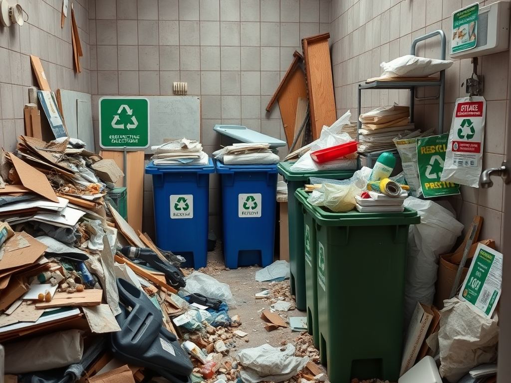 Utylizacja gruzu po remoncie łazienki: jak wybrać metodę i uniknąć problemów z przepisami oraz kosztami