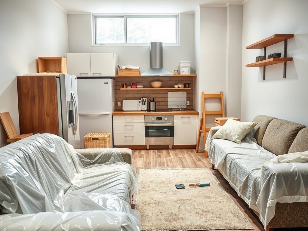 Jak skutecznie zabezpieczyć mieszkanie przed remontem kuchni, by uniknąć typowych uszkodzeń i zabrudzeń