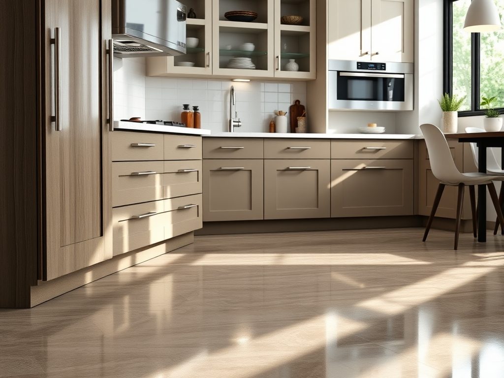 Podłoga wodoodporna do kuchni: jak wybrać trwałe i praktyczne rozwiązanie oraz uniknąć typowych problemów